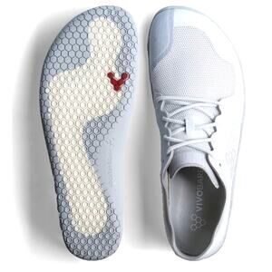 VIVOBAREFOOT Primus Lite 3  Running Shoes Lace Up White Mens EU 47 US 13